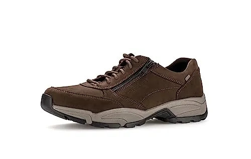 Pius Gabor Herren Sneaker Low,Halbschuhe,Wechselfußbett,zertifiziertes Leder,Turnschuhe,Laufschuhe,schnürschuhe,Espresso,40 EU / 6.5 UK