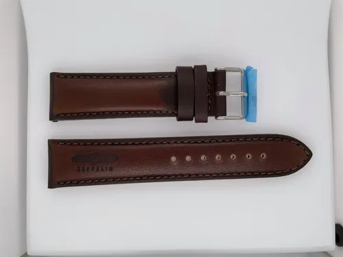 ZEPPELIN Herren Lederarmband dunkelbraun mit Logo von Zeppelin