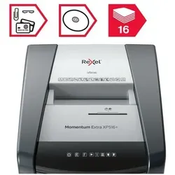 Rexel XP516+ Aktenvernichter P-5, 16 Blatt von Rexel