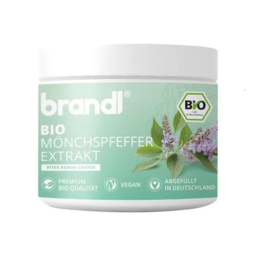 brandl® Mönchspfeffer Kapseln hochdosiert 20mg | 180 vegane Kapseln für Frauen - Praktische Kapseln mit hochkonzentriertem Mönchspfeffer-Extrakt für eine einfache Einnahme. Ideal für Frauen, die Wert auf natürliche Unterstützung legen. Hergestellt in Deutschland unter höchsten Qualitätsstandards.