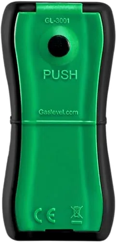 GASLEVEL® grün/schwarz Gasfüllstandsmessgerät für Gasflaschen mit Ultraschallsensor GL-3001-28