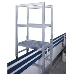 Euroline Attika-Überstieg Stahl verzinkt von euroline