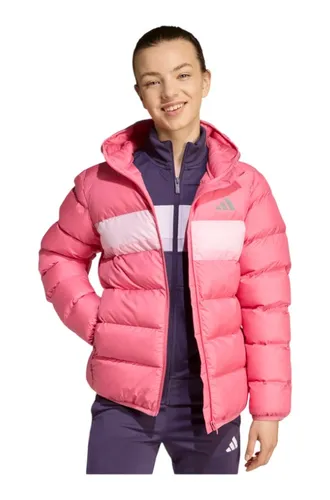 adidas Winterjacke J SD (warm, synthetische Isolierung) pink Mädchen, Größe: 140