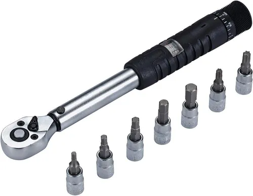 BBB Fahrradwerkzeugset Drehmomentschluessel Set silber