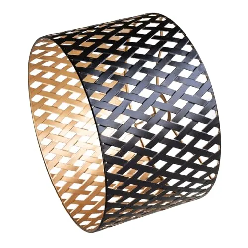 Kleiner Kegelförmiger Lampenschirm weiß E14 15cm von Ledigo