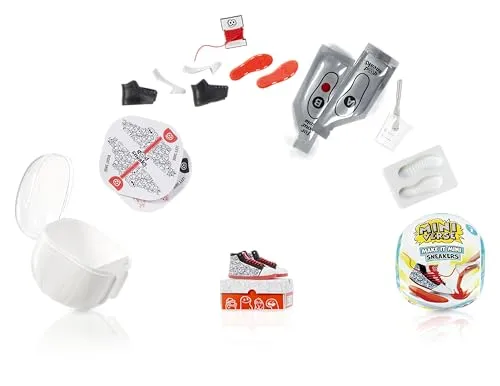 MGA's Miniverse Make It Mini Sneakers Mini Collectibles -Sammlerstücke in Geheimnisvoller Blindverpackung, DIY, Basteln, Nachbildungen, Mode, Sneakers, Nicht ESSBAR - Für Sammler ab 8 Jahren