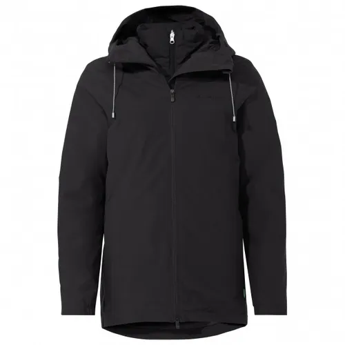 Vaude Women's Mineo 3In1 Jacket - Winterjacke für Damen in Größe 46 - Funktionsjacke für Damen, wasserdicht und isolierend mit PrimaLoft-Technologie, ideal für Freizeitaktivitäten im Winter. Farbe: Schwarz, Größe: 46.