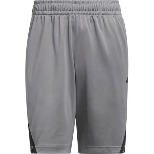 ADIDAS Herren Shorts Legends 3-Streifen Basketball (Länge 7 Zoll)