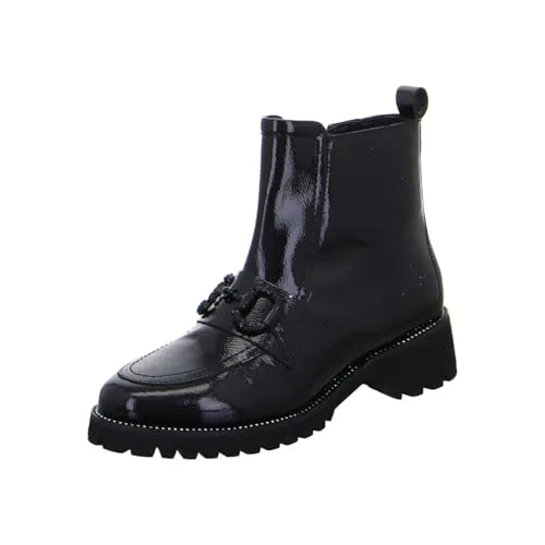 ara Damen Stiefelette Schwarz 052020, 40 EU Schmal - Wanderschuhe mit Wechselfußbett für optimalen Komfort und High Soft Technologie, ideal für lange Spaziergänge.