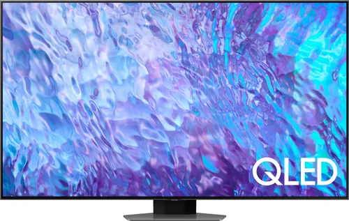 Samsung Q80C 65 Zoll QLED Smart TV 65Q80C (2023) - HDR, Wlan, Triple-Tuner - Fernseher mit Direct Full Array Technologie für starke Kontraste und gestochen scharfe Details. Genieße 4K Ultra HD und Smart TV-Funktionen für ein erstklassiges Fernseherlebnis.