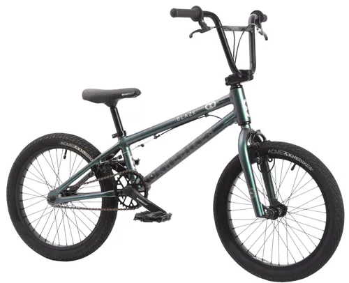 KHE Bikes 18 ZOLL Blaze AL – Leicht und wendig - Das KHE Bikes 18 ZOLL Blaze AL ist ideal für junge Fahrer. Mit seinem leichten Aluminiumrahmen bietet es hohe Wendigkeit und Komfort beim Fahren. Perfekt für den täglichen Einsatz und Abenteuer im Freien.