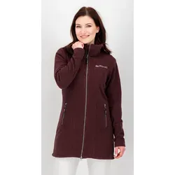 DEPROC Active Fleecejacke GLORY APRIL mit 2-Wege-Reißverschluss - Funktionsjacken mit weichem Fleece-Innenfutter, atmungsaktiv und schnell trocknend. Ideal für kühle Tage, mit praktischem 2-Wege-Reißverschluss und modischem Design.