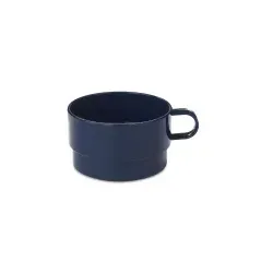 Mepal Cappuccinotasse Basic 421 Campinggeschirr, 300 ml 104623213200 , Farbe: ocean blue