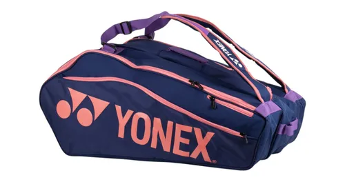 Yonex Racketbag Club Line (Schlägertasche, 3 Hauptfächer) 2025 midnight navyblau 12er