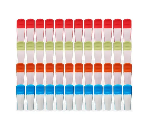 trendfinding Wäscheklammern Wäscheklammern mit Softgrip, Langlebigkeit durch neueste Klammertechnik