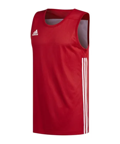 adidas Performance Tanktop 3G SPEED REVERSIBLE TRIKOT - Basketball Tanktop mit Wendedesign, eine Seite aus atmungsaktivem Mesh und die andere aus robustem Doppelstrick, bietet optimalen Tragekomfort und Feuchtigkeitsmanagement für dein bestes Spiel.