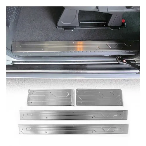 OMAC Zierleisten-Aufkleber für Ford Transit Custom 2013-2024 - Hochwertige Edelstahl-Aufkleber für Ihr Fahrzeug, schützen vor Kratzern und verleihen einen stilvollen Look. Einfache Installation ohne Bohren, langlebig und rostbeständig.