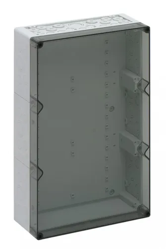 Spelsberg AKL 3-T Leergehäuse - Transparent mit IP65 Schutz - Sonstige Elektroinstallationsartikel, ideal für Inneninstallationen mit transparentem Deckel und robustem Design für optimale Sichtbarkeit und Schutz.