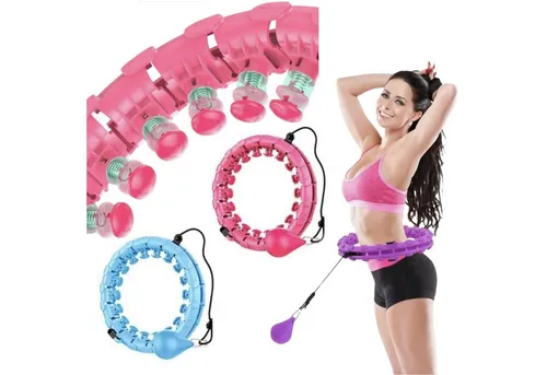 Produktbild Sport-Knight® Hula-Hoop-Reifen mit Schwungkugel – Effektives Bauchtraining