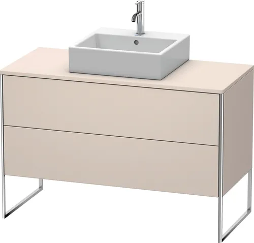 Du Xsquare Kwtu Bds 1200x548x778mm, Taupeseidenmatt