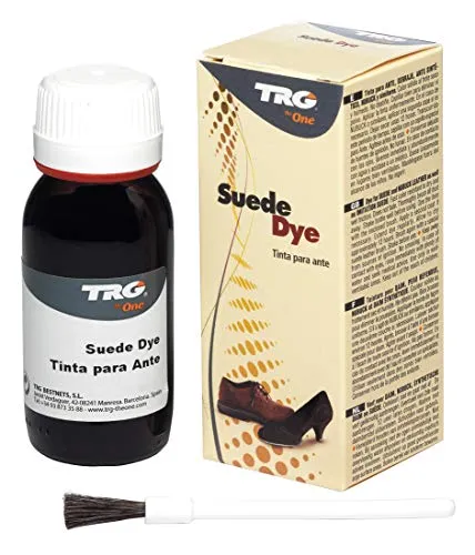 TRG The One Suede Dye, Durchdringende Tinte für Wildleder, Rot (112 Red), 50 ml