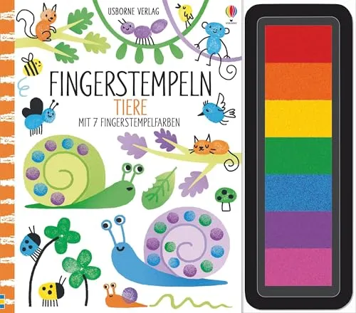 Fingerstempeln: Tiere von Usborne
