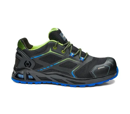 Base Footwear KAPTIV B1004 S1P Sicherheitsschuhe mit Aluminium-Schutzkappe - Robuste Sicherheitsschuhe S1P mit rutschhemmenden und hitzebeständigen Eigenschaften. Ideal für den professionellen Einsatz und mit atmungsaktivem Design für hohen Tragekomfort.