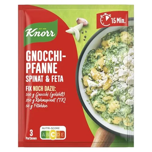 Knorr Fix Gnocchi-Pfanne Spinat & Feta von Knorr