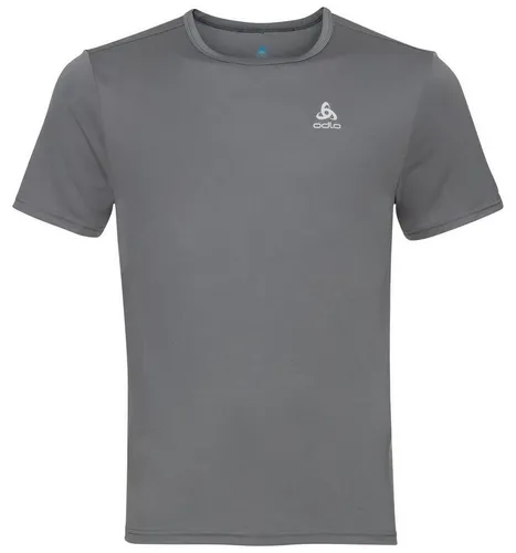 Odlo Wander-Freizeit T-Shirt Cardada XL - Grau Herren - SALE Running: Vielseitiges Funktionsshirt aus 100% Polyester mit ZeroScent Technologie für kühlenden Tragekomfort und geruchsfreien Einsatz bei jeder Aktivität.