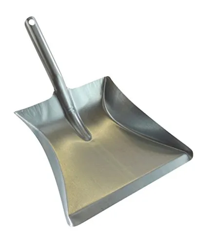 Schürer Schaufel verzinkt, Stahl, Silber, Made in Germany