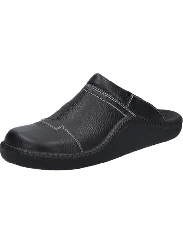 Josef Seibel Herren Pantoffeln Monaco H 13 - Herren-Hausschuhe in Weite H, kuschelig warm mit rutschfester Sohle. Ideal für Herbst und Winter, strapazierfähig und flexibel für maximalen Komfort.