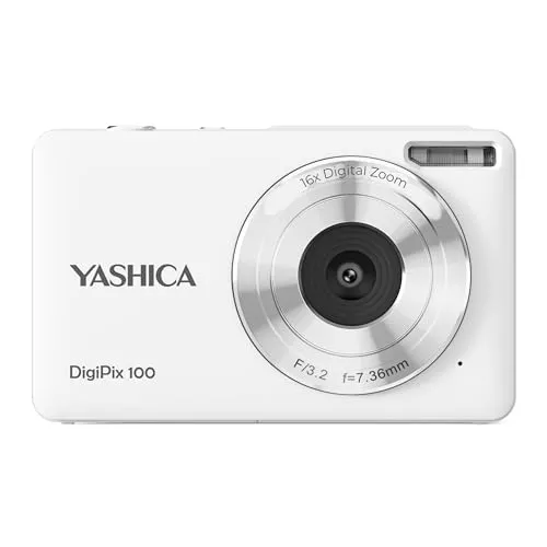 Yashica DigiPix 100 weiß Digitalkamera von Yashica Kyocera