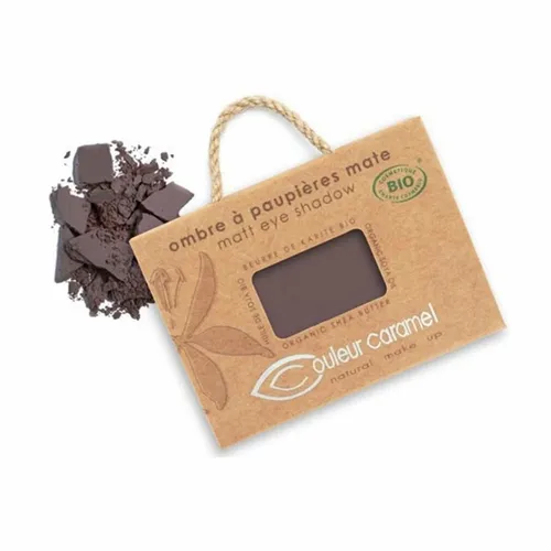 COULEUR CARAMEL Lidschatten 081 Brun Intense Mat - Lidschatten in intensiven Brauntönen, langanhaltend und perfekt für ein natürliches Augen-Make-up.