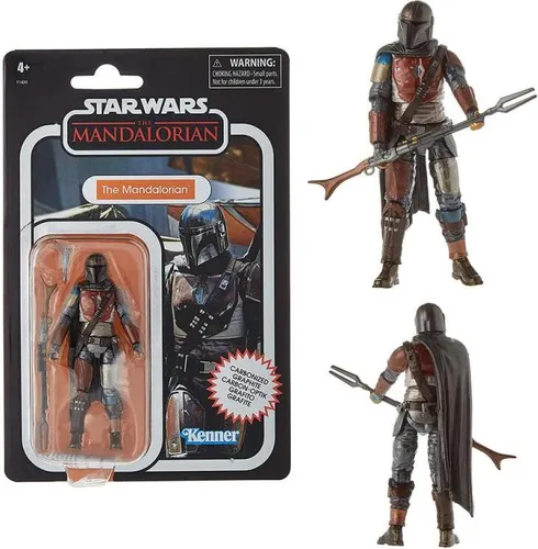 Hasbro Star Wars F1420 The Mandalorian Carbonized Collection Figur 3,75