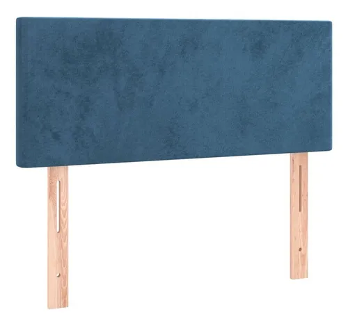 vidaXL Kopfteil Dunkelblau 80x5x78/88 cm aus Samt von vidaXL
