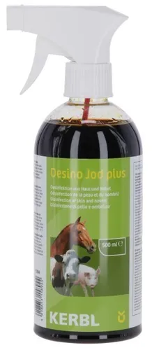 Euterhygiene Euterpflege Desinfektionsspray Desino Jod 500ml