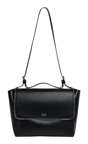 Replay Shopper Tasche 27 cm schwarz - Stylische Handtasche in Schwarz, perfekt für den Alltag mit viel Stauraum und hochwertigem Design.