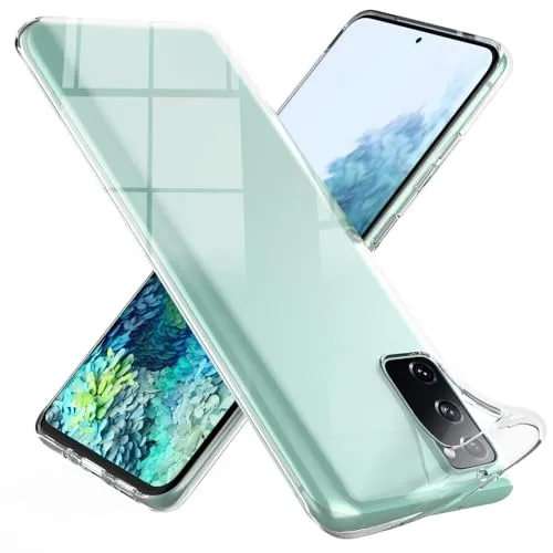 NALIA Transparente Silikonhülle für Samsung Galaxy S20 FE - Hülle