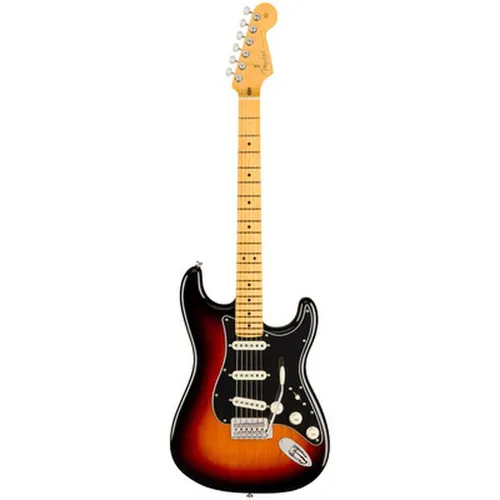 Fender Am Pro Clsc Strat MN 3TS - E-Gitarre - Gitarren: Fender American Professional Classic Stratocaster in 3-Color Sunburst, mit hochwertigem Ahornhals und präzisen Coastline '57 Single-Coil Tonabnehmern für erstklassigen Klang.
