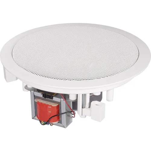 Renkforce CL-130RT ELA-Einbaulautsprecher 45 W - Hochwertiger Klang für Ihr Projekt - ELA-Einbaulautsprecher mit 45 W, Trafo und Schraubbefestigung für einfache Installation und optimale Klangqualität in öffentlichen Räumen.