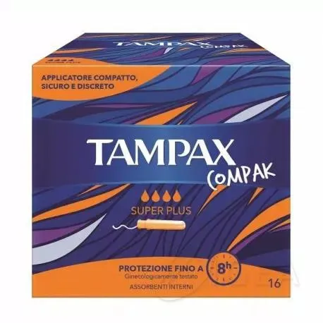 Tampax Compak Super Plus 16 StÃ¼ck