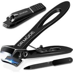 DRMODE Nagelknipser für Senioren mit breiter Kieferöffnung - Ergonomischer Nagelknipser aus Edelstahl für präzise Schnitte. Ideal für dicke Nägel mit 16 mm breiter Öffnung und rutschfestem Griff für maximalen Komfort.