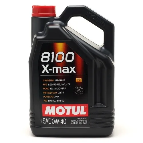 Motul 104533 8100 X-max 0W-40 Motoröl