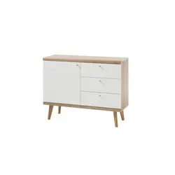 Elegantes Sideboard in Weiß – 107 cm Breite
