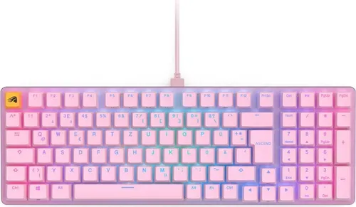 Glorious GMMK 2 Full-Size Tastatur in pink von Glorious
