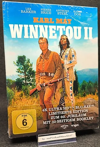 Winnetou 2 - Limited Edition - Mediabook (4K Ultra HD) (+ Blu-ray) - Filme, beeindruckende 4K Ultra HD-Qualität und exklusive Mediabook-Edition für Sammler und Filmfans