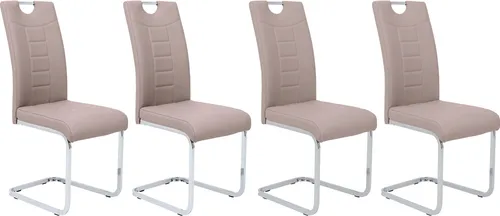 HELA Freischwinger Ruby Set (4 Stk) in braun von Hela