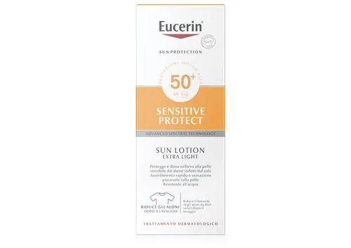 Eucerin Sensitive Protect Sonnenlotion extra leicht LSF 50