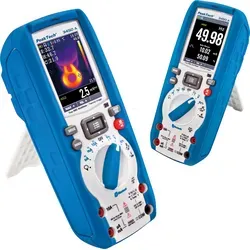PeakTech 3450 A - True RMS Digital Multimeter mit Wärmebildkamera, Bluetooth und TFT Grafik-Display, Profi-Handmultimeter für präzise Messungen und Datenlogging