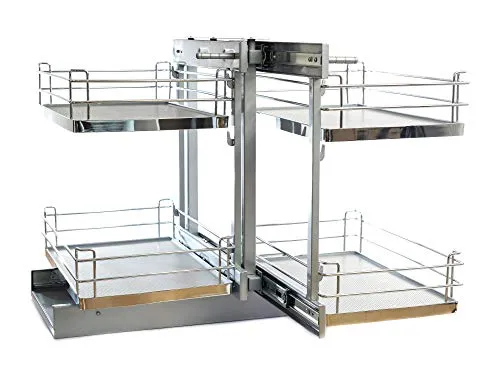 TMY Magic Corner Eckschrank Organizer – Beidseitig montierbar und robust bis 50 kg